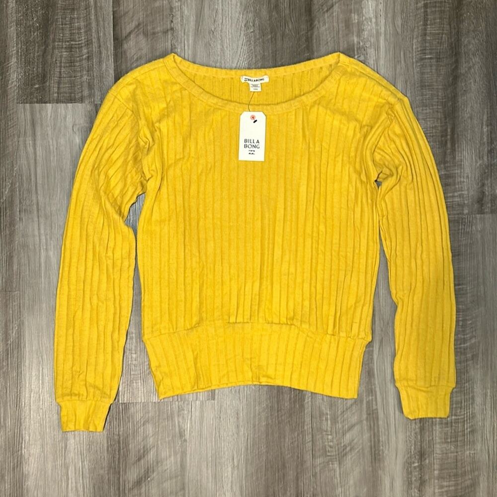 Billabong Glow Up Brushed Knit Top - Large